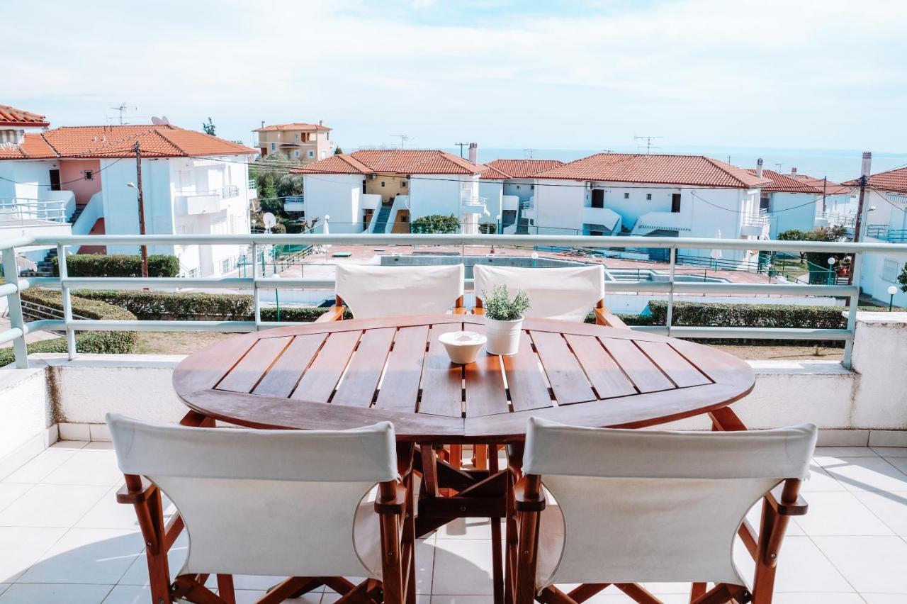 Dimitra'S Sunset View Apartment Kalyves Polygyrou Exterior photo