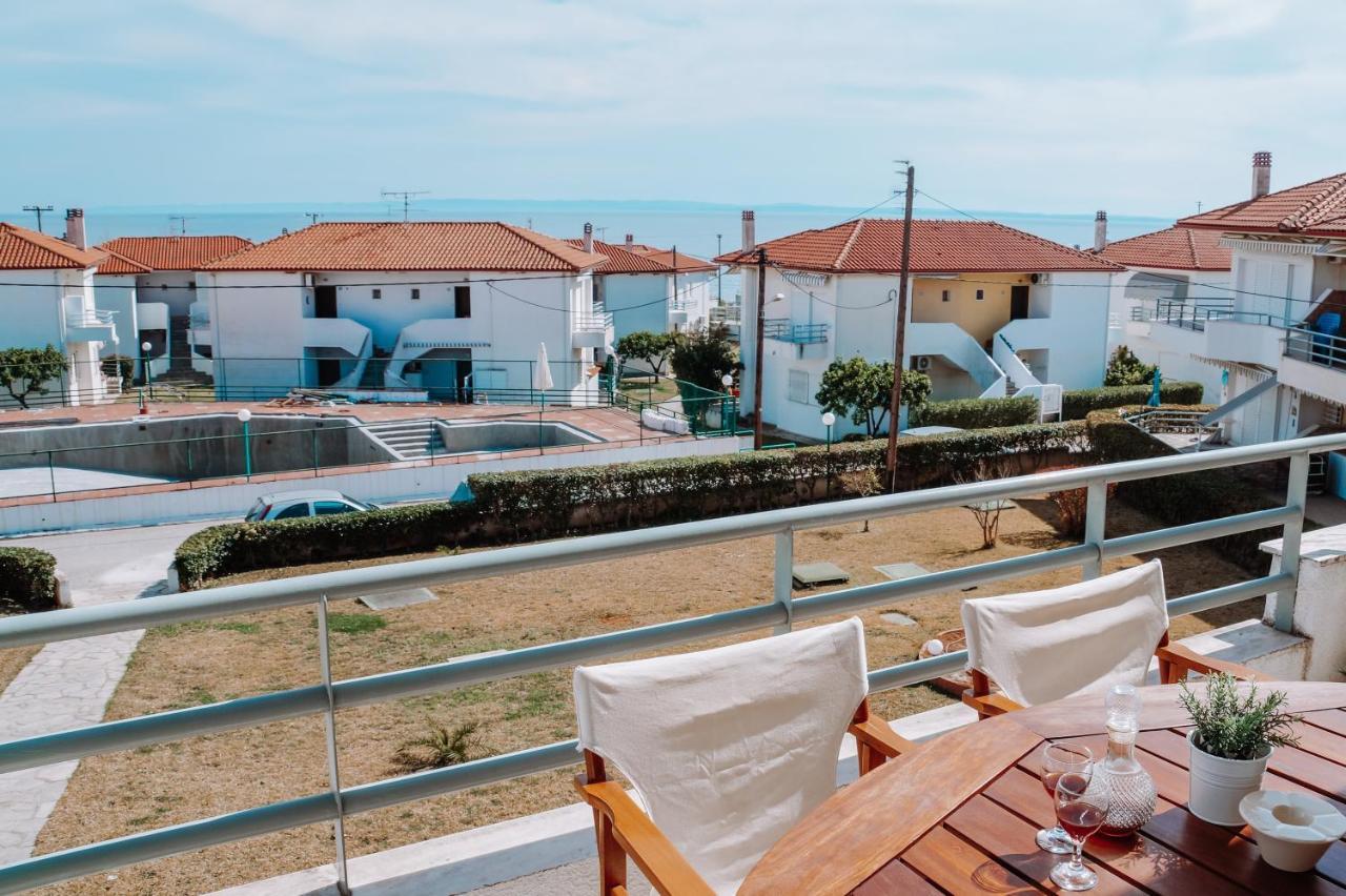 Dimitra'S Sunset View Apartment Kalyves Polygyrou Exterior photo
